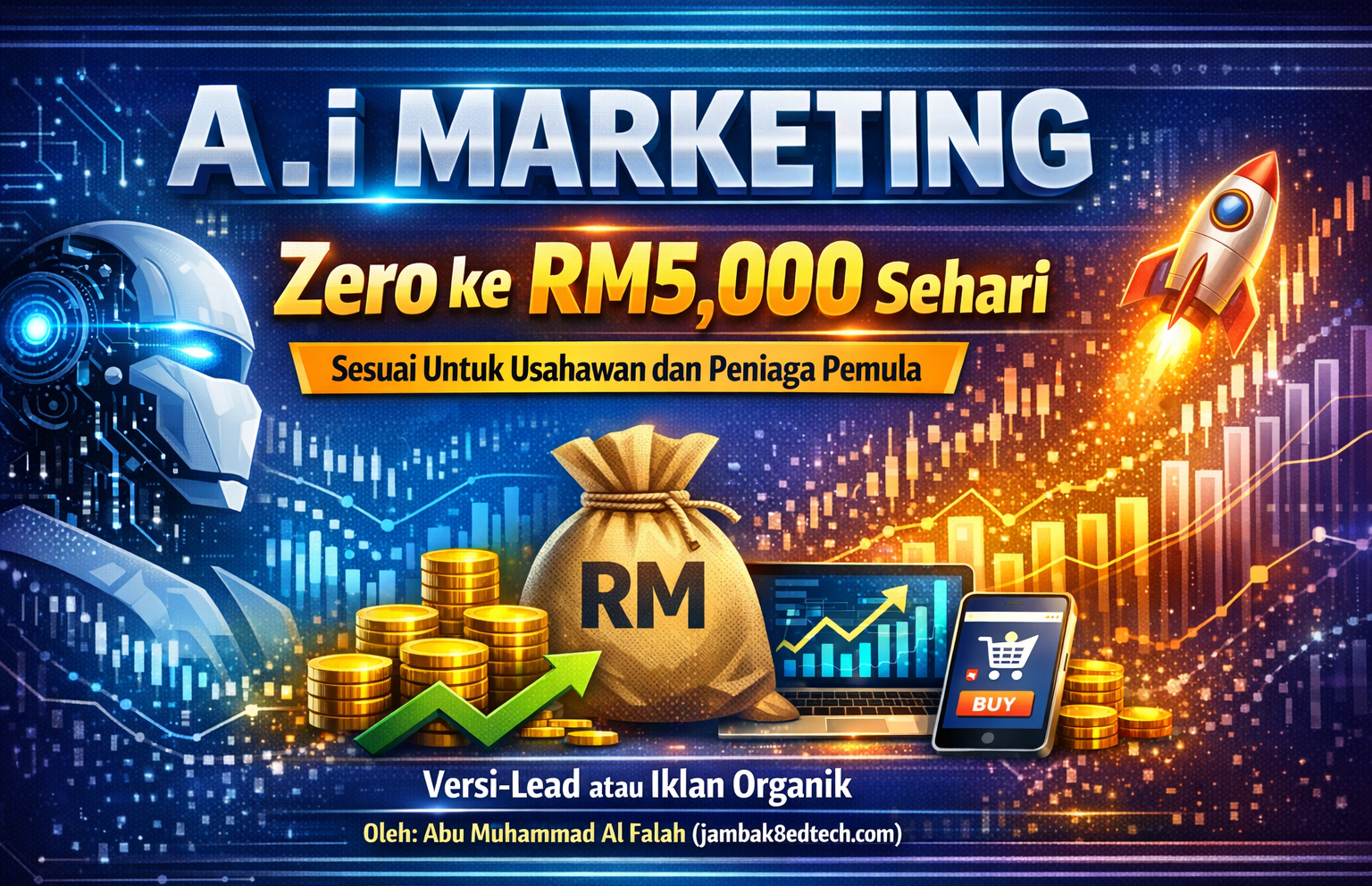 AMM-101: A.i MARKETING MASTERY (Zero Ke RM5,000 Sehari)- Fasa 1